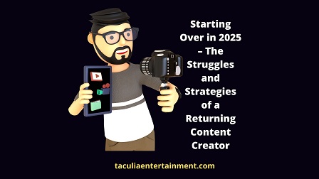 Starting Over in 2025 – The Struggles and Strategies of a Returning Content Creator